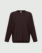 Maglia over in viscosa stretch Emmcurvato Testa di moro 2625366281200 008 EMME MARELLA 