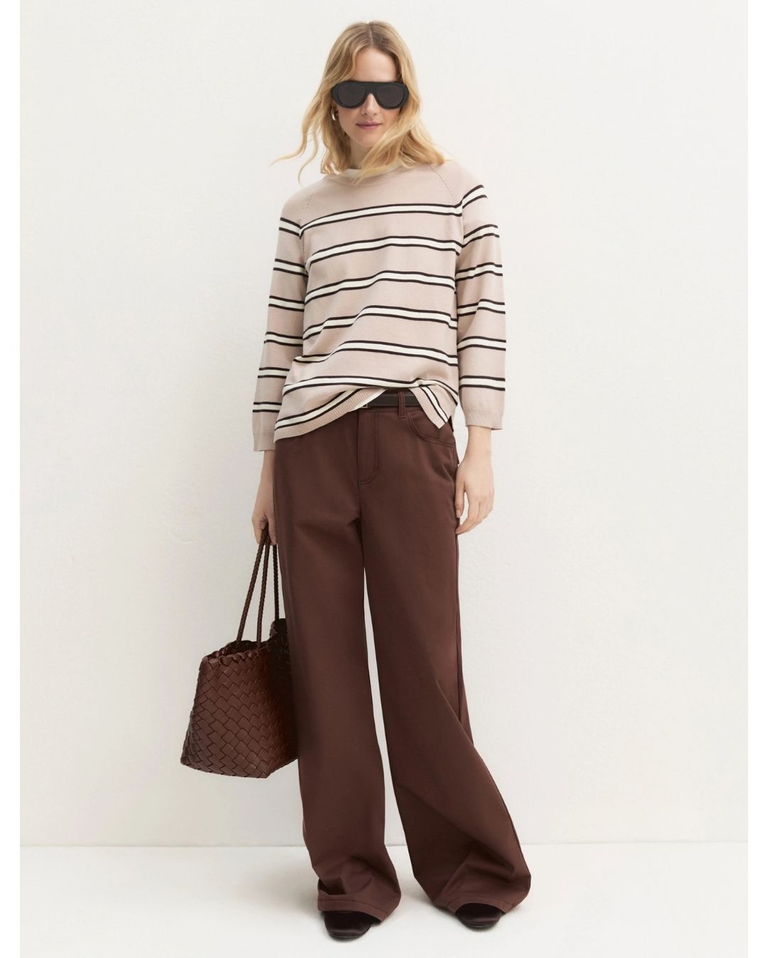 Maglia in viscosa stretch Emmtunica Sabbia 2625366291200 010 EMME MARELLA 