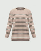 Maglia in viscosa stretch Emmtunica Sabbia 2625366291200 010 EMME MARELLA 