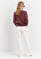 Maglia in viscosa stretch Emmtunica Rosso Mattone 2625366291200 015 EMME MARELLA 