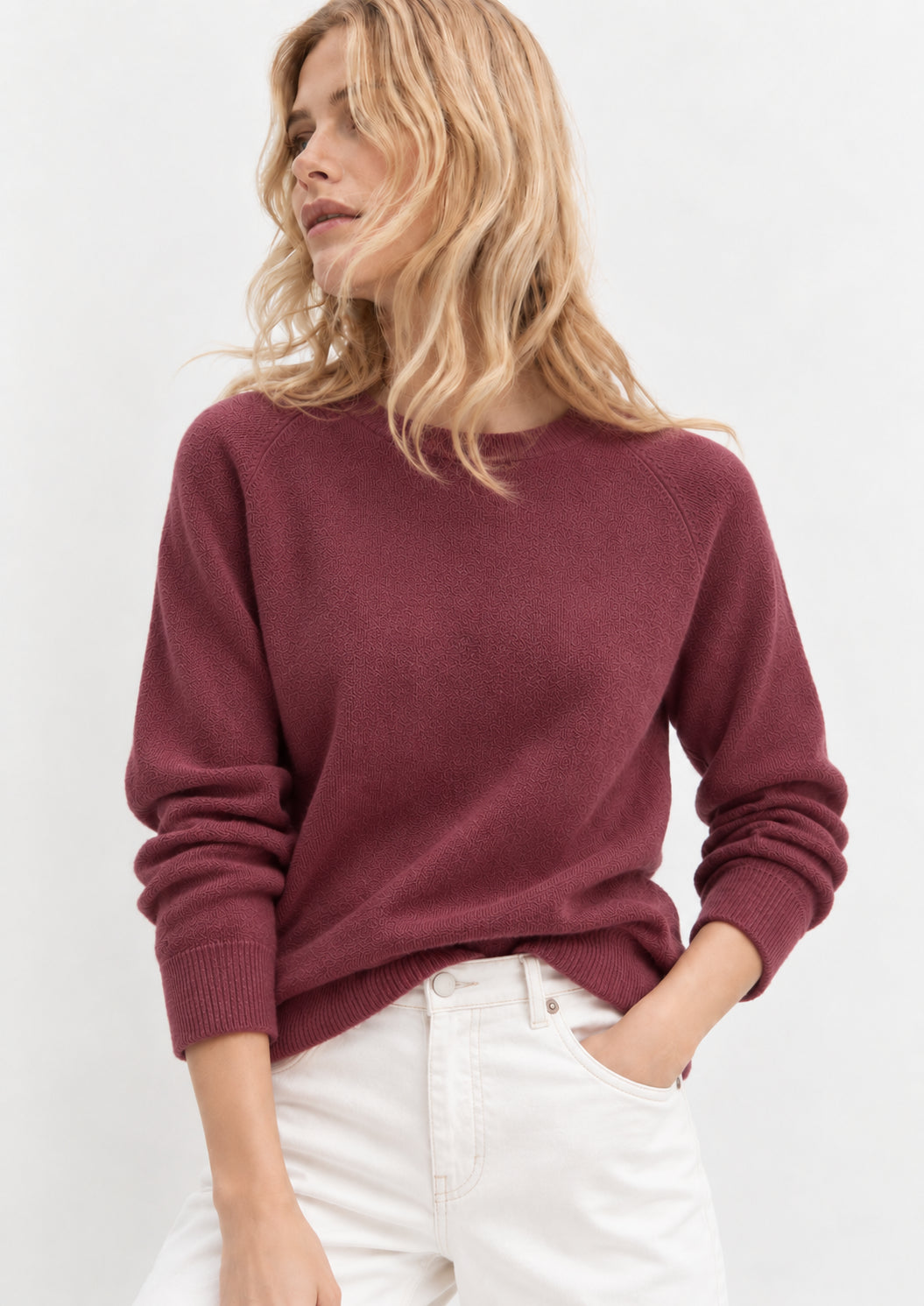 Maglia in viscosa stretch Emmtunica Rosso Mattone 2625366291200 015 EMME MARELLA 