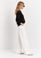 Maglia in viscosa stretch Emmtunica Nera 2625366291200 016 EMME MARELLA 