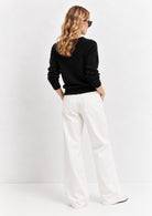 Maglia in viscosa stretch Emmtunica Nera 2625366291200 016 EMME MARELLA 
