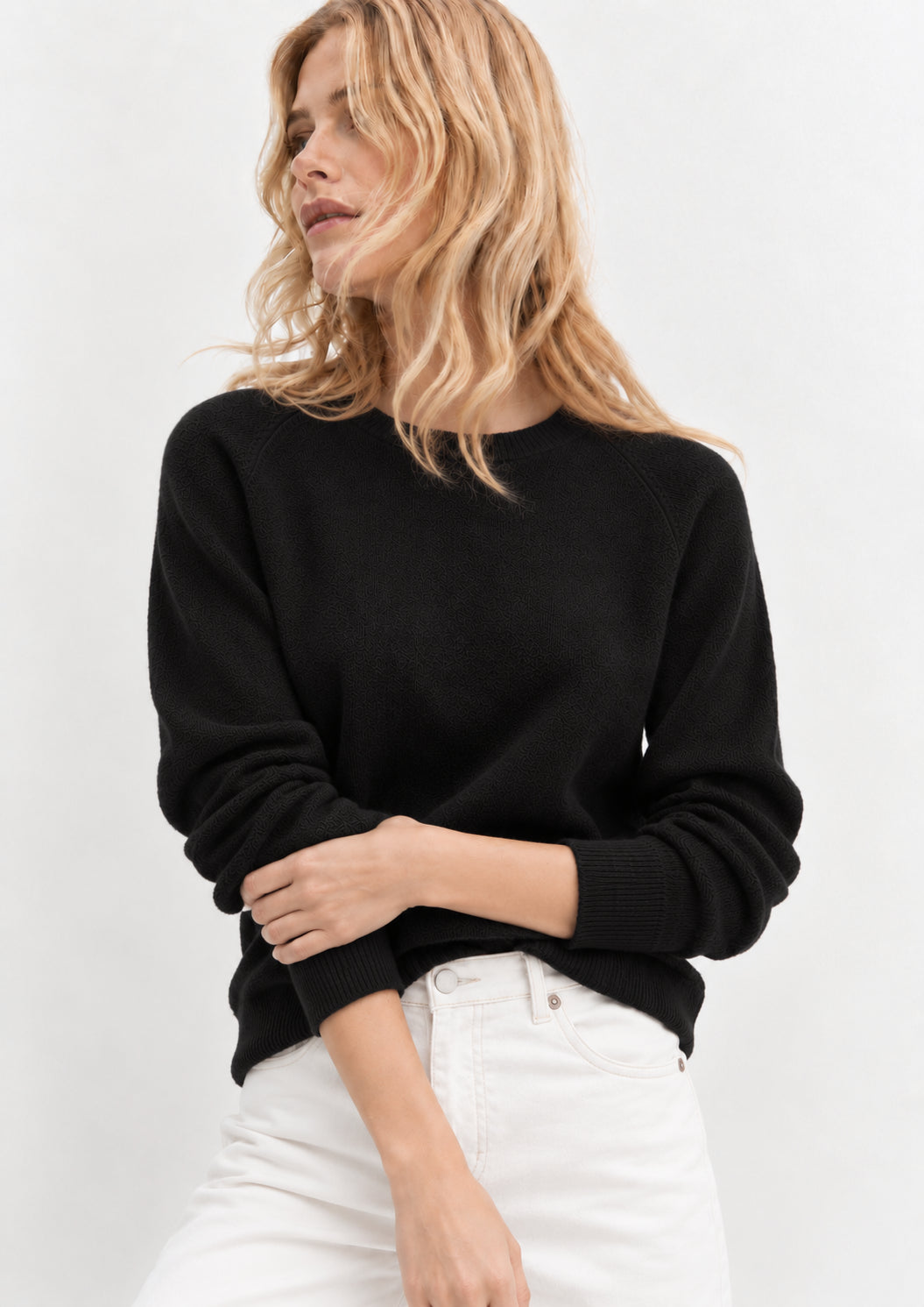 Maglia in viscosa stretch Emmtunica Nera 2625366291200 016 EMME MARELLA 