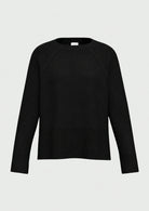 Maglia in filato di misto lana merinos Emmarcadia Nera 2625366312200 001 EMME MARELLA 