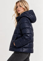 Giubbino in tessuto tecnico Emmalca Blu Notte 2625486032200 003 EMME MARELLA 
