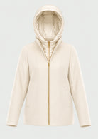 Capospalla in panno soft imbottito Emmsorriso Bianco Panna 2625486082200 001 EMME MARELLA 