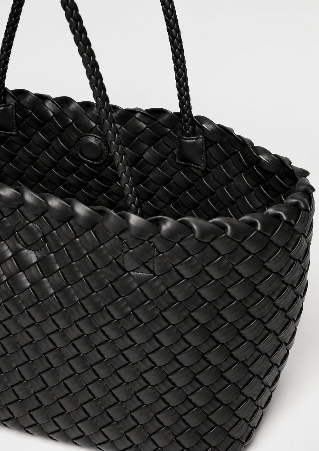 Shopper intrecciata Emmumido Nero 2625516111200 002 EMME MARELLA 