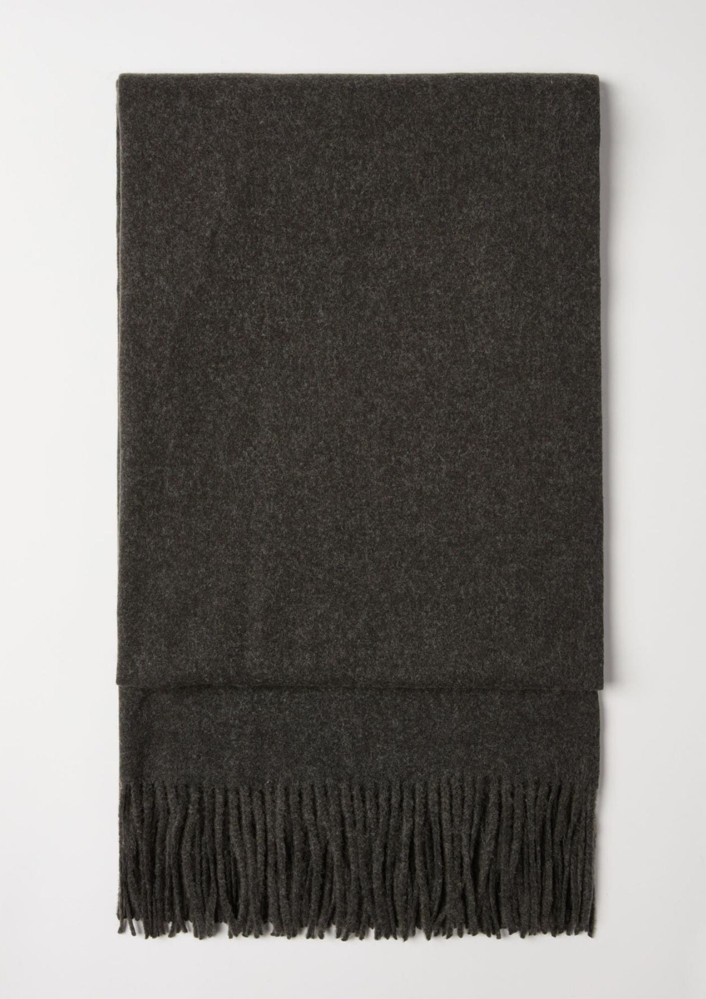 Sciarpa con frangia Emmsupremo Grigio Scuro 2625546011200 002 EMME MARELLA 