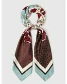 Foulard in seta Emmcampo Marrone 2625546031200 002 EMME MARELLA 