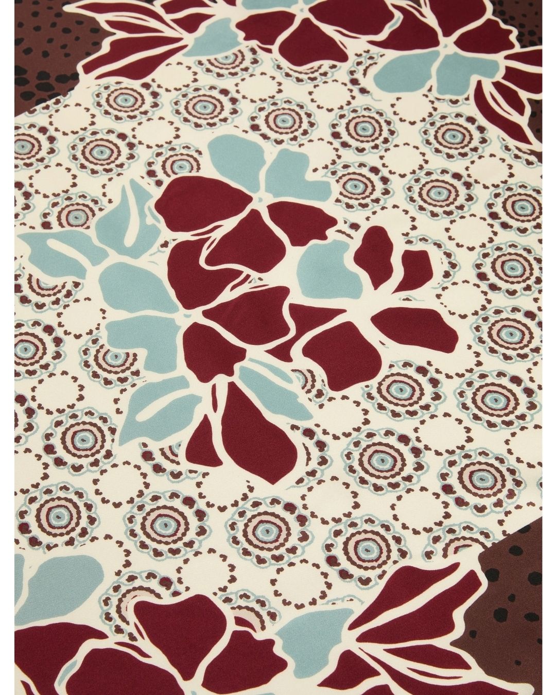 Foulard in seta Emmcampo Marrone 2625546031200 002 EMME MARELLA 