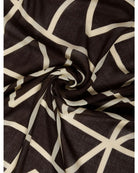 Stola stampata Emmaprile con frangia Marrone 2625546032200 002 EMME MARELLA 