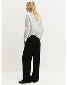 Pantalone dritto in jersey stretch Emmpalace Nero 2625786021200 005 EMME MARELLA 