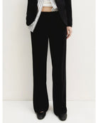 Pantalone dritto in jersey stretch Emmpalace Nero 2625786021200 005 EMME MARELLA 