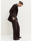Pantalone dritto in jersey stretch Emmpalace Testa moro 2625786021200 006 EMME MARELLA 