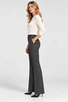 Pantalone slim fit in jersey stretch Emmflare Grigio Scuro Melange 2625786051200 004 EMME MARELLA 