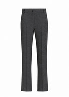 Pantalone slim fit in jersey stretch Emmflare Grigio Scuro Melange 2625786051200 004 EMME MARELLA 