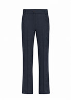Pantalone slim fit in jersey stretch Emmflare Navy 2625786051200 007 EMME MARELLA 