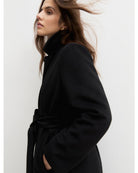 Cappotto in jersey panno soft Emmboero Nero 2625906082200 005 EMME MARELLA 