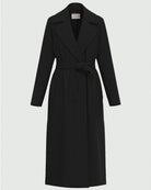 Cappotto in jersey panno soft Emmboero Nero 2625906082200 005 EMME MARELLA 