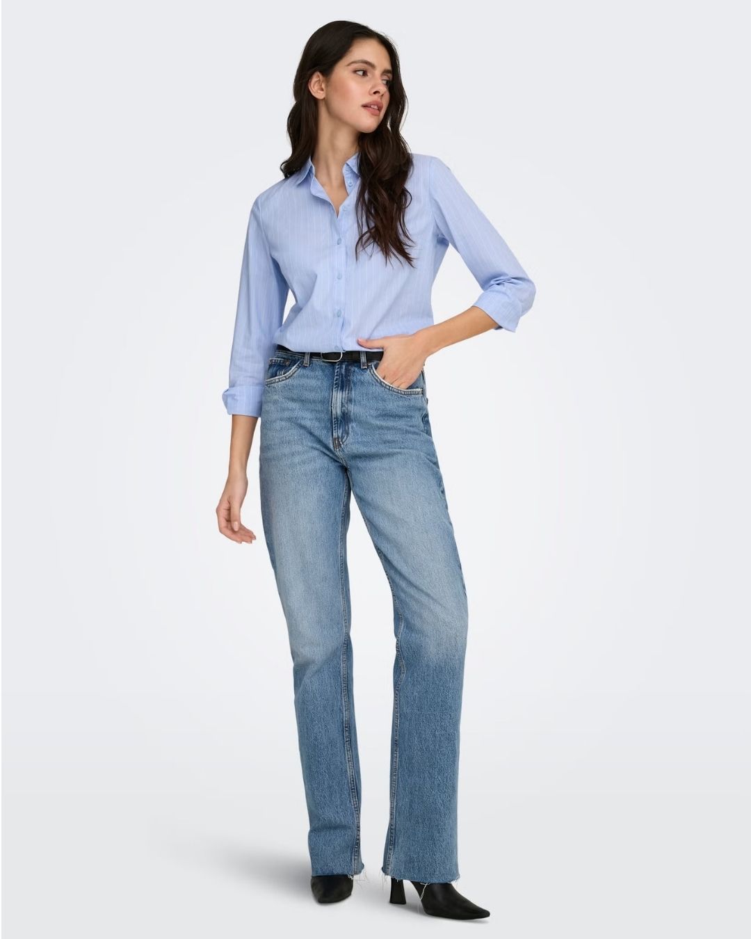 Camicia Donna Mio Blu Cashmere Blue 15149877 Cashmere Blue JACQUELINE DE YONG 