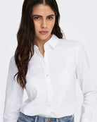 Camicia Donna Mio Bianco 15149877 White JACQUELINE DE YONG 