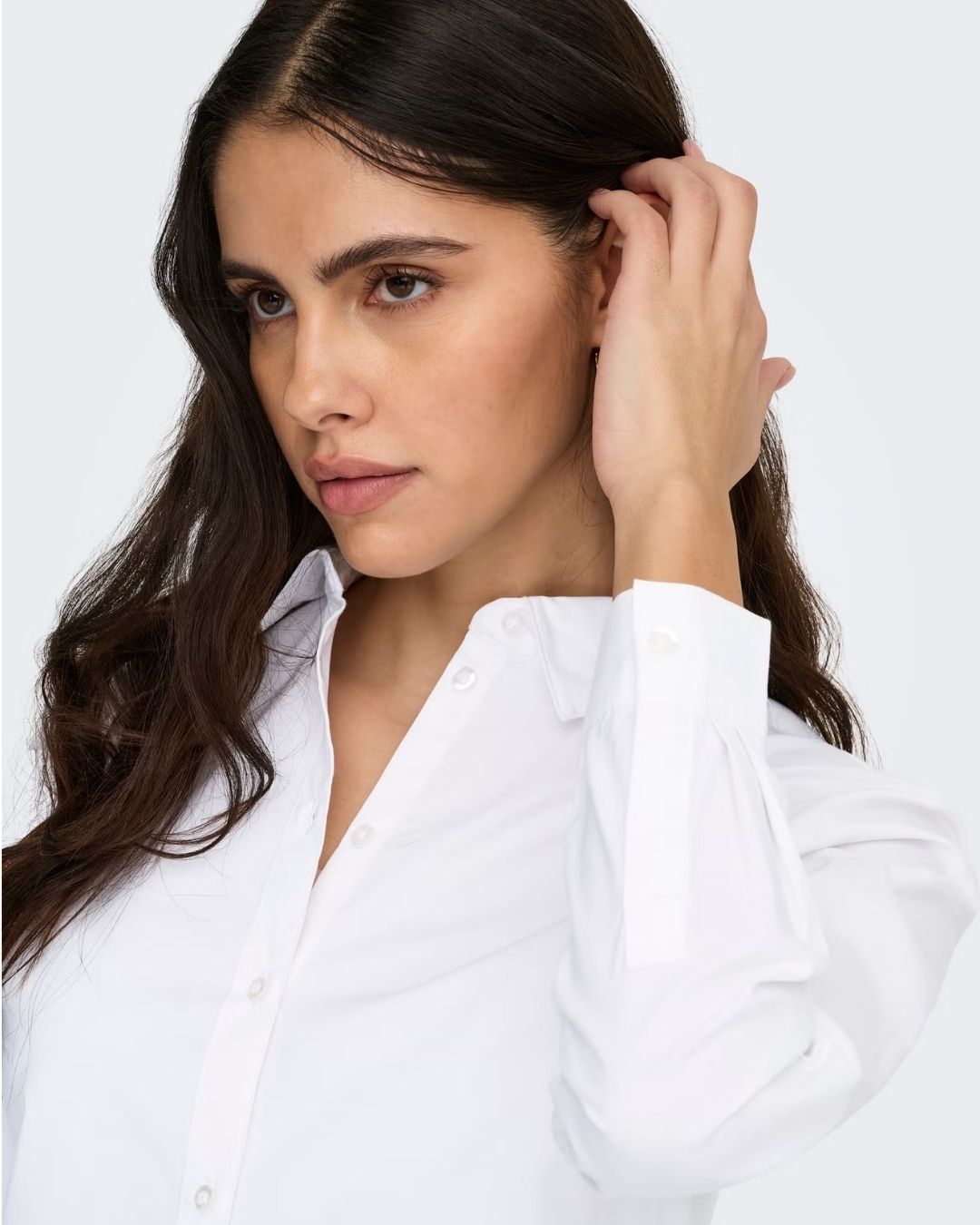 Camicia Donna Mio Bianco 15149877 White JACQUELINE DE YONG 