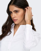 Camicia Donna Mio Bianco 15149877 White JACQUELINE DE YONG 