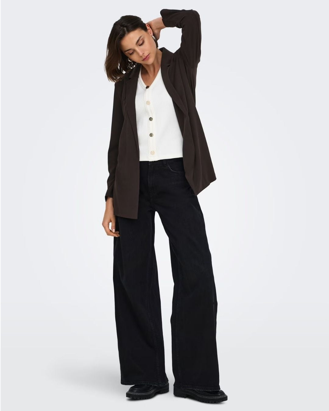 Blazer Donna Geggo Marrone Chocolate Torte 15180572 Chocolate Torte JACQUELINE DE YONG 