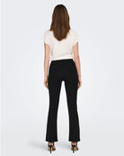 Pantaloni Flared Fit Pretty Donna Nero 15196908 Black JACQUELINE DE YONG 