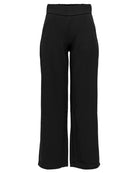Pantaloni a gamba larga Donna Lousville Nero 15221238 Black JACQUELINE DE YONG 