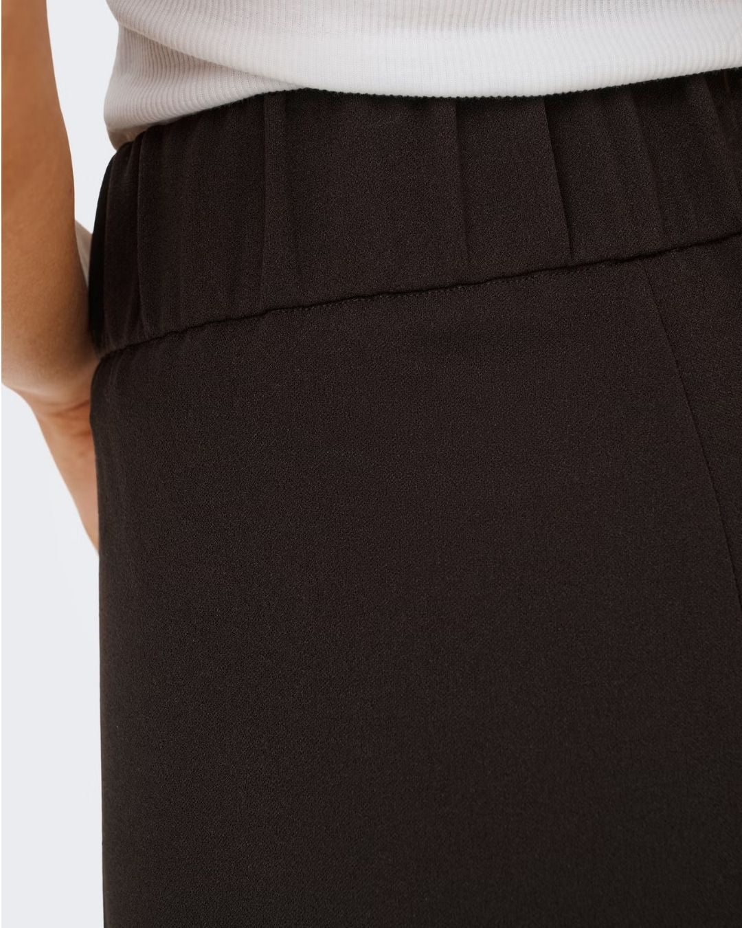 Pantaloni a gamba larga Donna Lousville Marrone Chocolate Torte 15221238 Chocolate Torte JACQUELINE DE YONG 