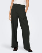 Pantaloni a gamba larga Donna Lousville Grigio Peat 15221238 Peat JACQUELINE DE YONG 