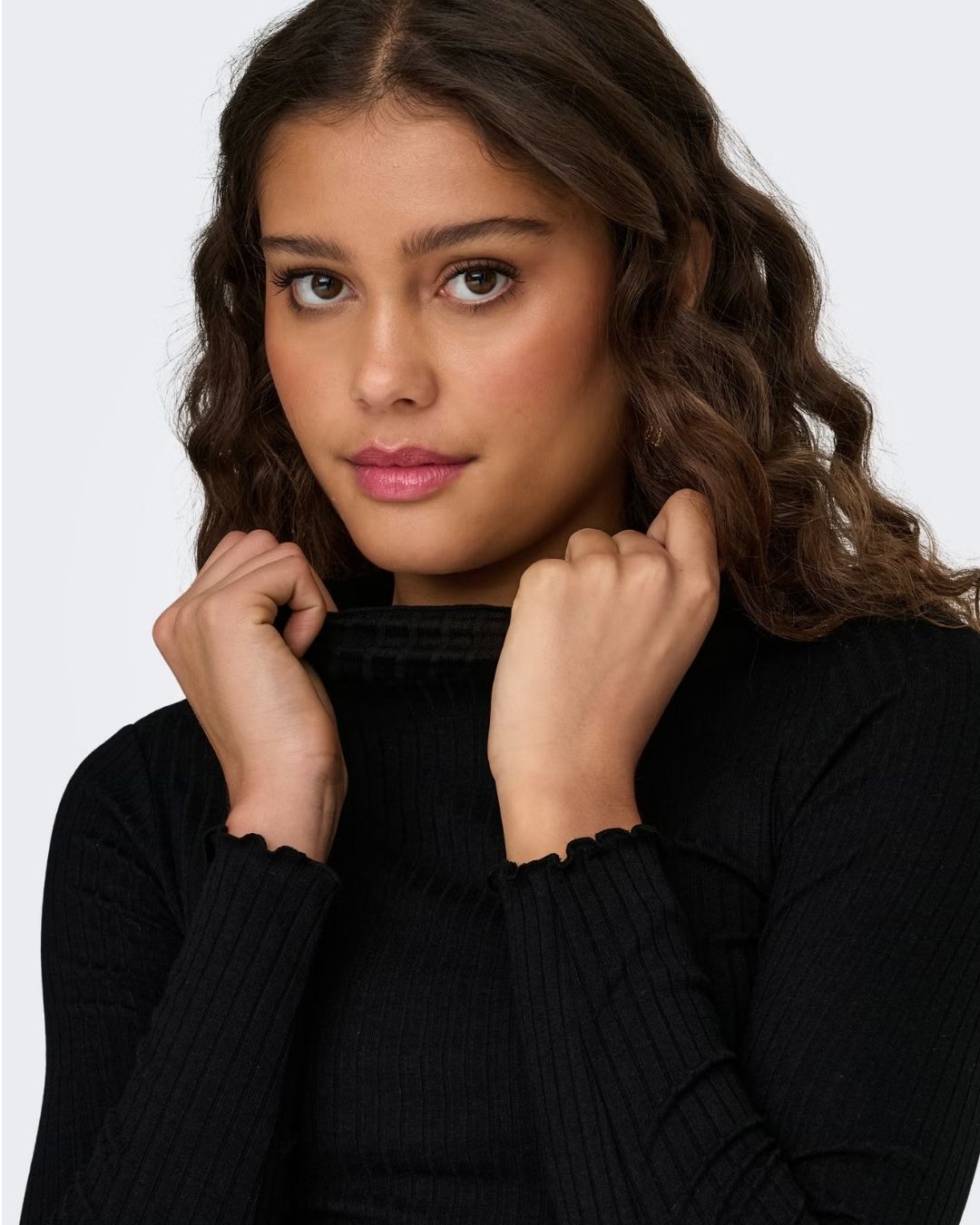 Maglia Donna Nero 15228065 Black JACQUELINE DE YONG 