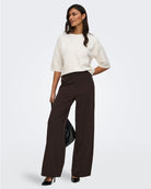 Pantaloni Donna Marrone Chocolate Torte 15343979 Chocolate Torte JACQUELINE DE YONG 