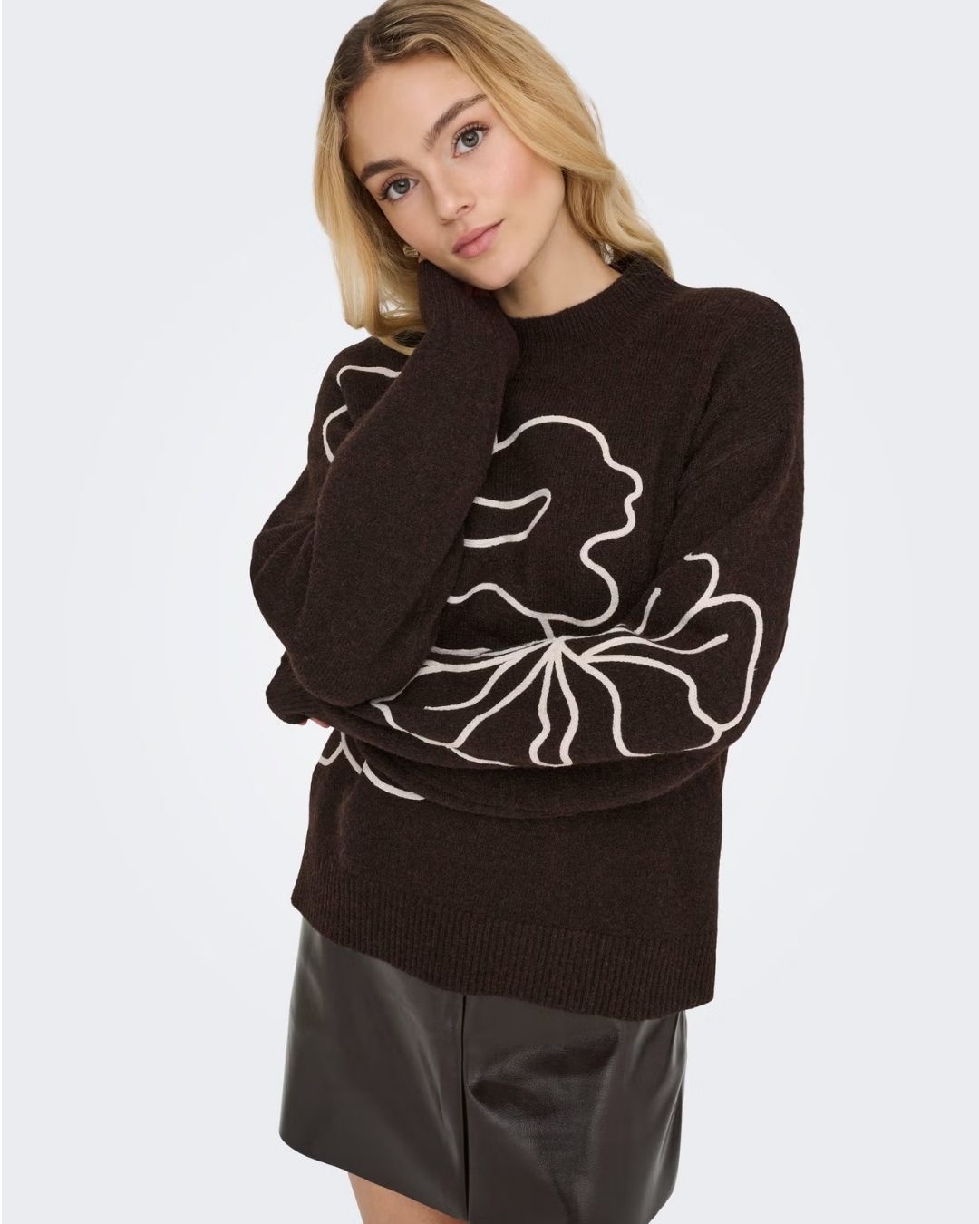 Maglione Donna Marrone Chocolate Torte 15344518 Chocolate Torte JACQUELINE DE YONG 
