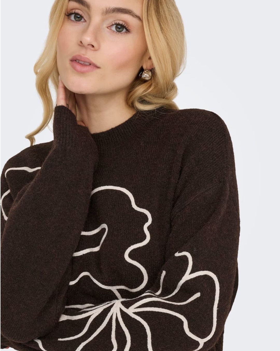 Maglione Donna Marrone Chocolate Torte 15344518 Chocolate Torte JACQUELINE DE YONG 