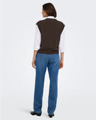 Cardigan Donna Marrone Super Coffee Bean 15354100 Coffee Bean MELANGE JACQUELINE DE YONG 