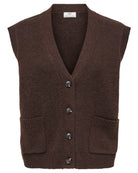 Cardigan Donna Marrone Super Coffee Bean 15354100 Coffee Bean MELANGE JACQUELINE DE YONG 