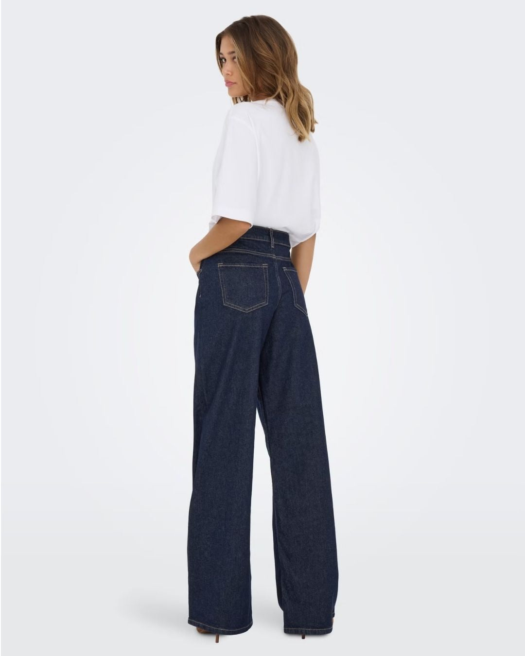 Jeans Donna Blu Dark Blue Denim 15368013 Dark Blue Denim RINSE JACQUELINE DE YONG 