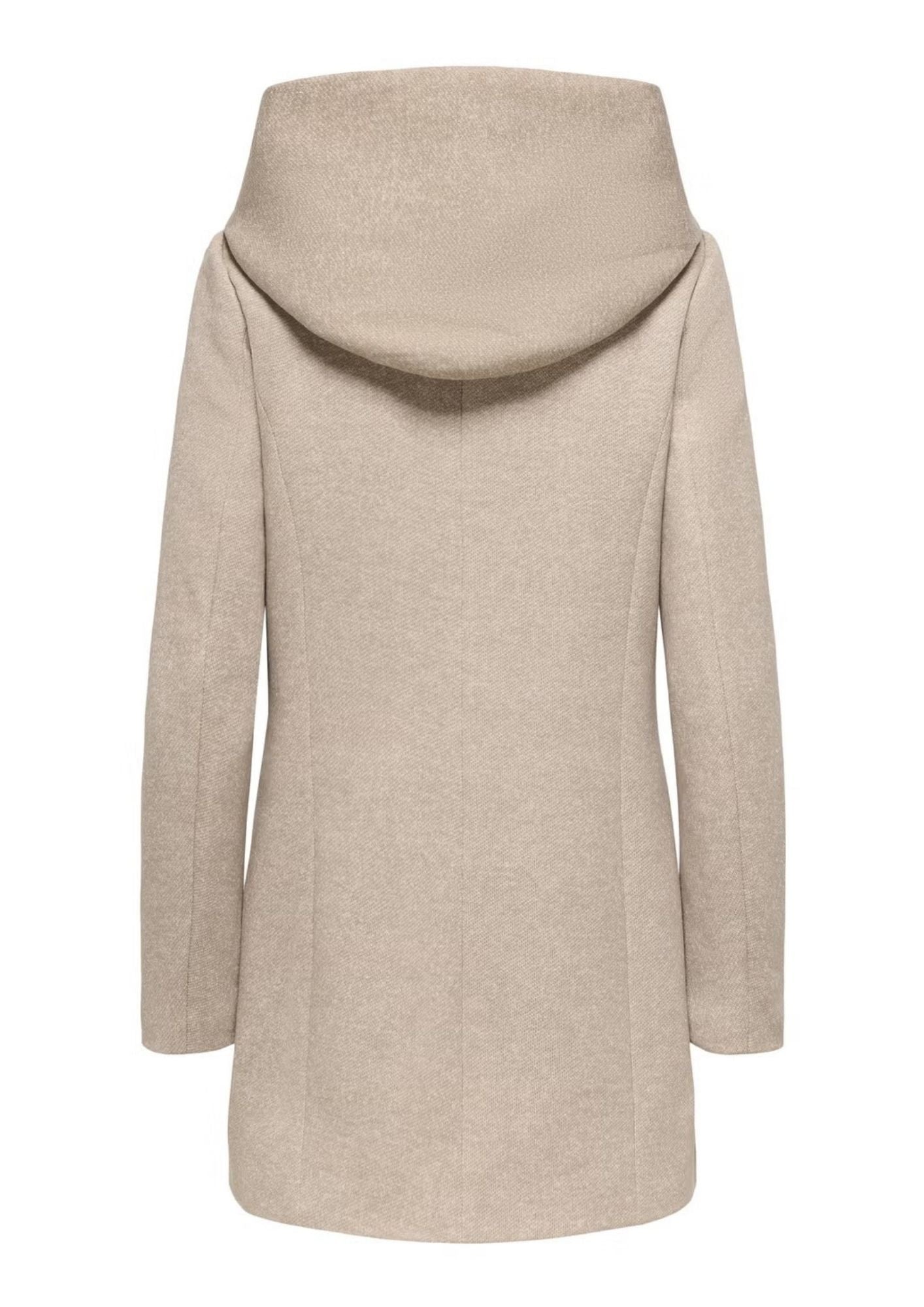 Only Cappotto Donna Sedona Beige 15142911 Fungi MELANGE ONLY 