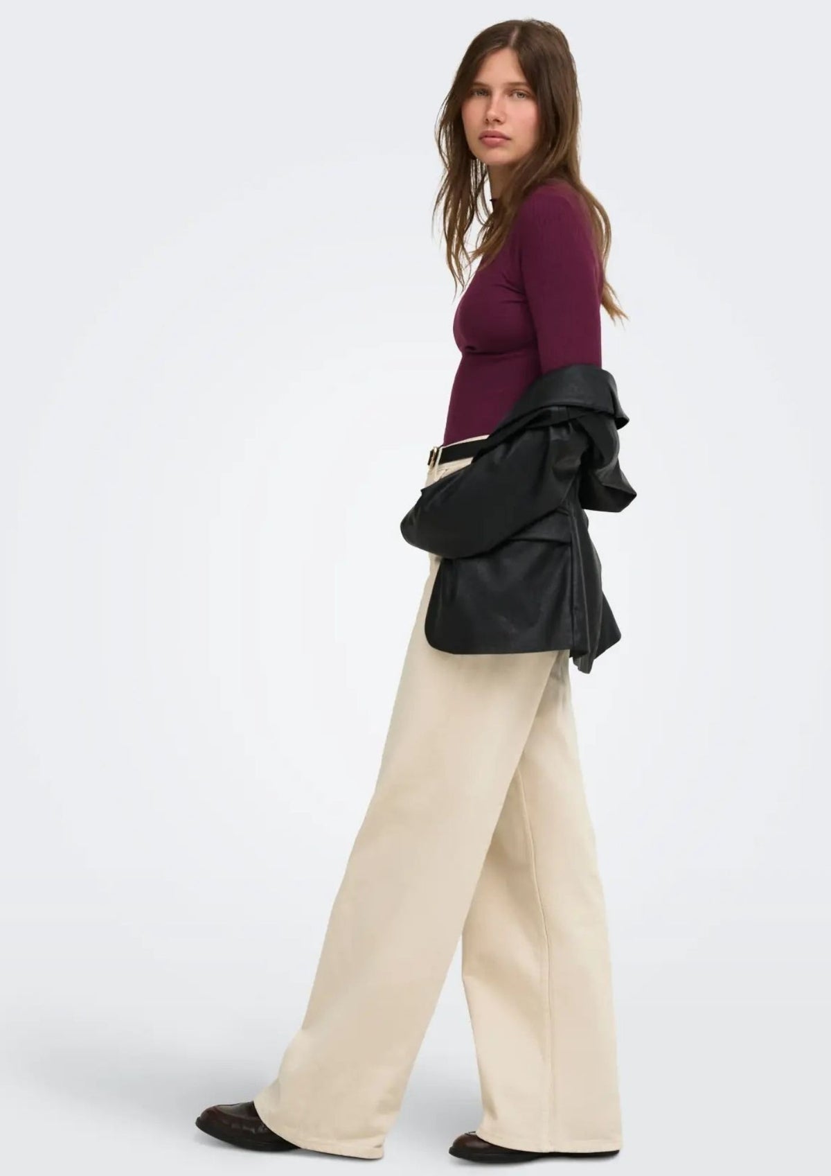 Only Top Donna Emma Porpora 15180040 Fig ONLY 