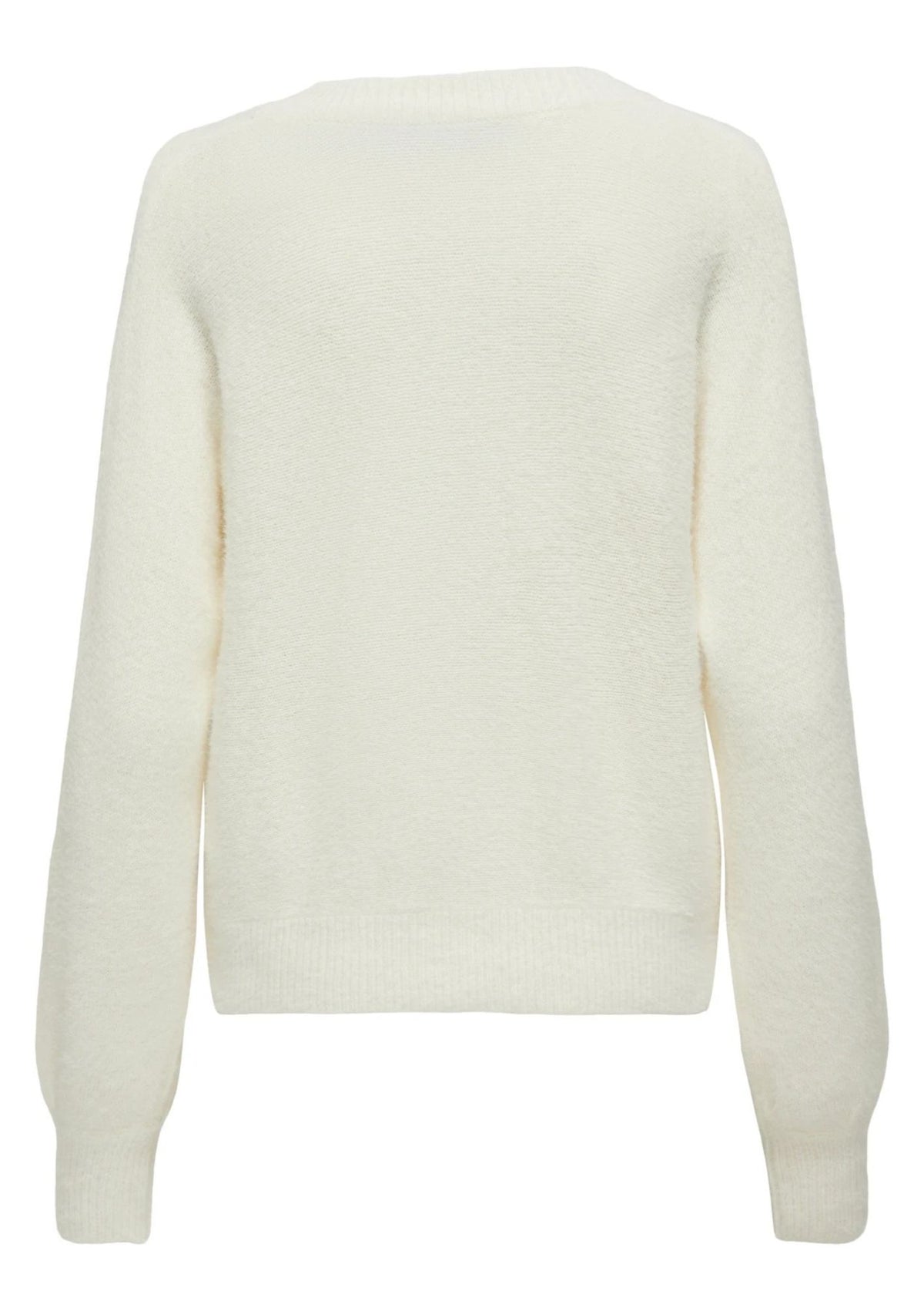 Only Cardigan Donna Lella Bianco 15259564 Cloud Dancer ONLY 