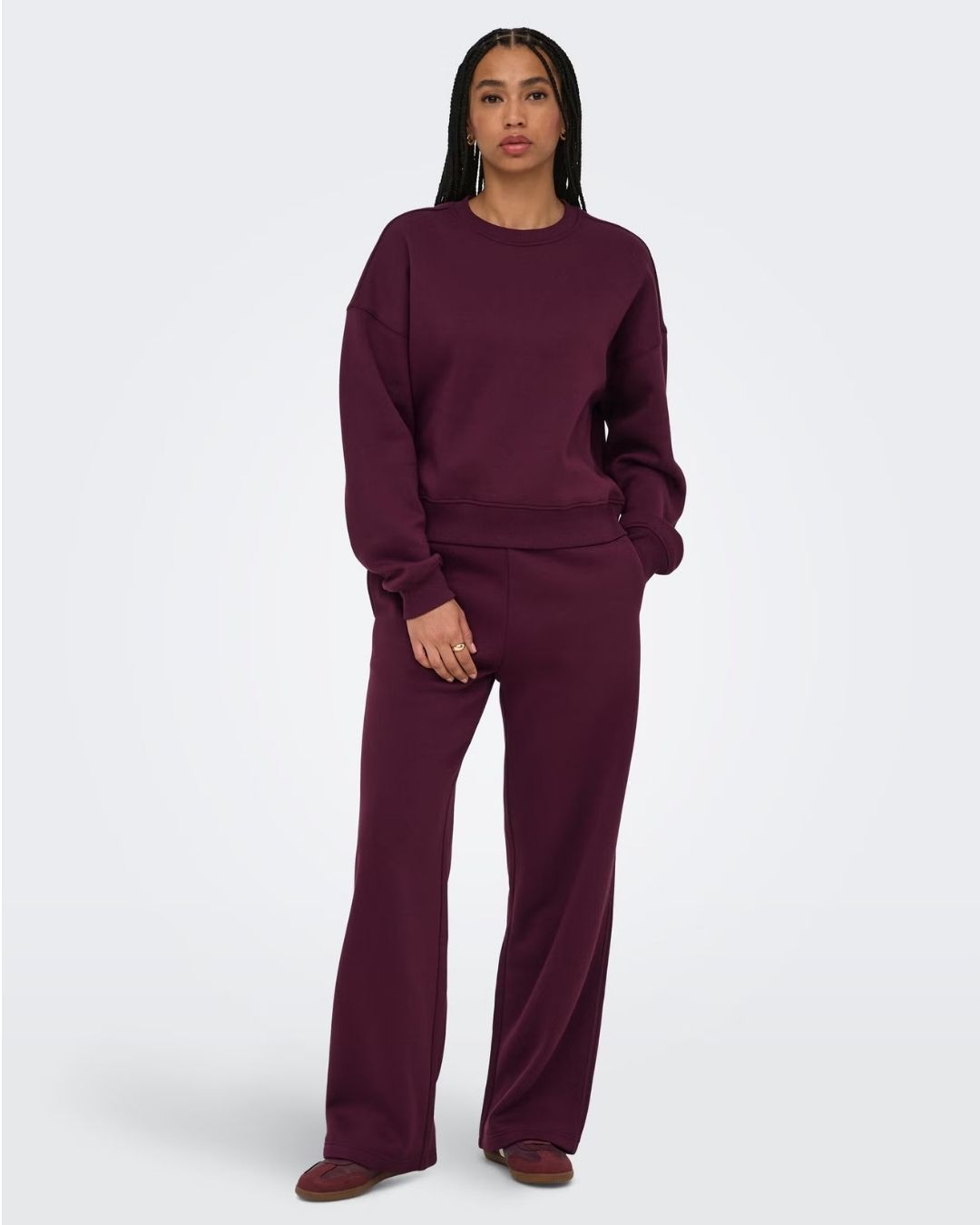 Pantaloni Donna Rosso Fig 15338734 Fig ONLY 