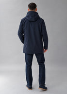 Giubbino non imbottito ispirazione parka Hug Eng Blu Navy RIMA345J F0280 888 RIHUNIK 