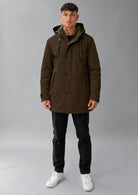 Parka non trapuntato con imbottitura intermedia Hhgh 26 Marrone Mill RIMA348J F0120 141 RIHUNIK 