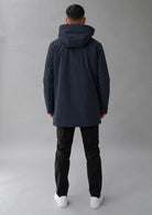 Parka non trapuntato con imbottitura intermedia Hhgh 26 Blu Navy RIMA348J F0120 888 RIHUNIK 