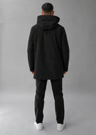 Parka non trapuntato con imbottitura intermedia Hhgh 26 Nero RIMA348J F0120 999 RIHUNIK 