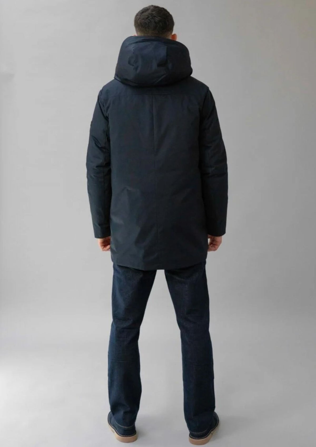 Capospalla ispirato al parka Lenox Vest Blu Navy RIMA351J F0281 888 RIHUNIK 