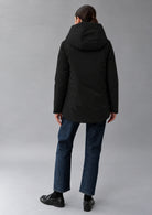 Capospalla non trapuntato e imbottito Lovisa Satin 26 Nero RIW555J F0085 999 RIHUNIK 